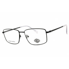 Harley Davidson Unisex Eyeglasses - Matte Black Metal Full Rim Frame | HD50027 002