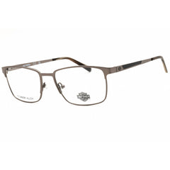 Harley Davidson Unisex Eyeglasses - Matte Gunmetal Grey Titanium Frame | HD50074 009