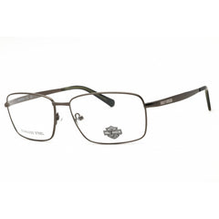Harley Davidson Unisex Eyeglasses - Matte Gunmetal Full Rim Frame | HD50100 009