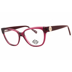Harley Davidson Unisex Eyeglasses - Shiny Bordeaux Full Rim Frame | HD50106 069