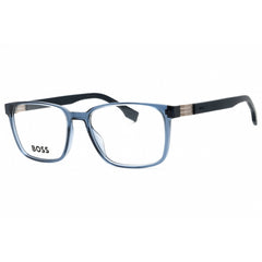 Hugo Boss Unisex Eyeglasses - Blue Rectangular Full Rim Frame | BOSS 1578 0PJP 00