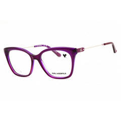 KARL LAGERFELD Unisex Eyeglasses - Cyclamen/Violet Full Rim Frame | KL6108 540