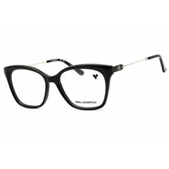 KARL LAGERFELD Unisex Eyeglasses - Black Acetate Cat Eye Shape Frame | KL6108N 001
