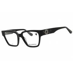 KARL LAGERFELD Unisex Eyeglasses - Black Rectangular Full Rim Frame | KL6112R 001