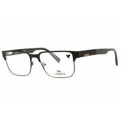 Lacoste Unisex Eyeglasses - Green Metal Rectangular Shape Full Rim Frame | L2290 300