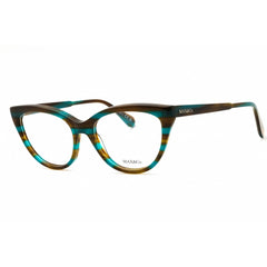 Max & Co Unisex Eyeglasses - Light Green Acetate Cat Eye Full Rim Frame | MO5131 095