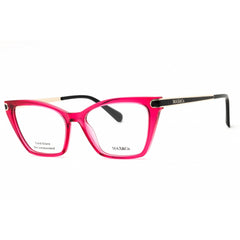 Max & Co Unisex Eyeglasses - Shiny Fuchsia Pink Cat Eye Full Rim Frame | MO5134 075