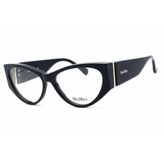 Max Mara Unisex Eyeglasses - Shiny Blue Acetate Cat Eye Full Rim Frame | MM5174 090