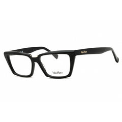 Max Mara Unisex Eyeglasses - Shiny Black Acetate Cat Eye Full Rim Frame | MM5180 001