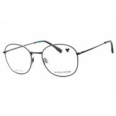 McAllister Unisex Eyeglasses - Black Metal Round Shape Full Rim Frame | MC4500 001