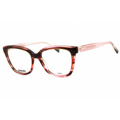 Missoni Unisex Eyeglasses - Pink Red Horn Plastic Full Rim Frame | MIS 0116 0S2Y 00
