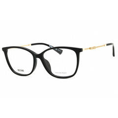 Moschino Unisex Eyeglasses - Black Rectangular Shape Full Rim Frame | MOS616/F 0807 00