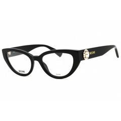 Moschino Unisex Eyeglasses - Black Plastic Cat Eye Full Rim Frame | MOS631 0807 00
