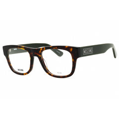 Moschino Unisex Eyeglasses - Havana Plastic Rectangular Shape Frame | MOS646 0086 00