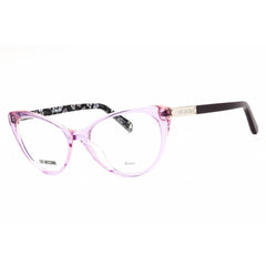 Moschino Love Unisex Eyeglasses - Violet Cat Eye Shape Full Rim Frame | MOL573 0B3V 00