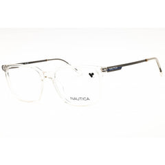 Nautica Unisex Eyeglasses - Crystal Acetate Rectangular Full Rim Frame | N8173 909