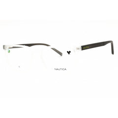 Nautica Unisex Eyeglasses - Matte Crystal Rectangular Shape Full Rim Frame | N8183 970