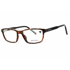 Nautica Unisex Eyeglasses - Dark Tortoise Rectangular Shape Full Rim Frame | N8199 206