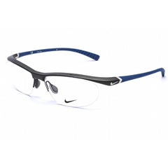 Nike Unisex Eyeglasses - Matte Dark Grey Sport Wraparound Shape Frame | 7070/2 078