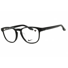 Nike Unisex Eyeglasses - Black Acetate Round Shape Full Rim Frame | 7162LB 001