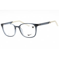 Nike Unisex Eyeglasses - Dark Grey Injected Propionate Rectangular Frame | 7270 034