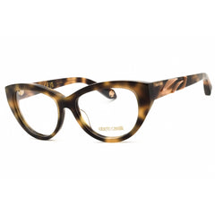 Roberto Cavalli Unisex Eyeglasses - Shiny Dark Havana Full Rim Frame | VRC024M 02BV