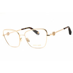 Roberto Cavalli Unisex Eyeglasses - Shiny Rose Gold Full Rim Frame | VRC069V 300V