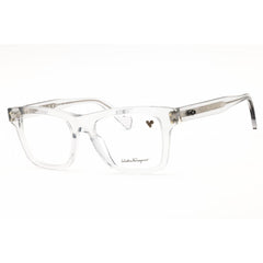 Salvatore Ferragamo Unisex Eyeglasses - Light Crystal Grey Full Rim Frame | SF2923 050