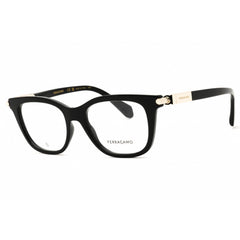 Salvatore Ferragamo Unisex Eyeglasses - Black Rectangular Shape Frame | SF2973 001