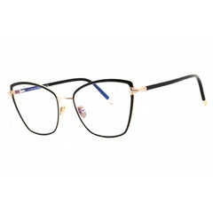 Tom Ford Unisex Eyeglasses - Cat Eye Shape Metal Full Rim Frame | FT5740-B 001