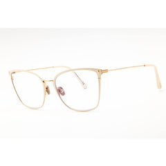 Tom Ford Unisex Eyeglasses - Cat Eye Shape Metal Full Rim Frame | FT5839-B 025