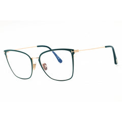 Tom Ford Unisex Eyeglasses - Rectangular Shape Metal Full Rim Frame | FT5839-B 087