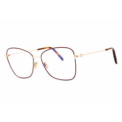 Tom Ford Unisex Eyeglasses - Cat Eye Shape Metal Full Rim Frame | FT5906-B 069