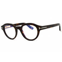 Tom Ford Unisex Eyeglasses - Round Shape Acetate Full Rim Frame | FT6037-B 052