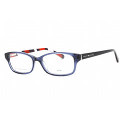 Tommy Hilfiger Unisex Eyeglasses - Rectangular Shape Plastic Frame | TH 1685 0PJP 00