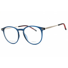 Tommy Hilfiger Unisex Eyeglasses - Round Plastic Full Rim Frame | TH 2021 0PJP 00