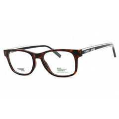 Tommy Hilfiger Unisex Eyeglasses - Rectangular Shape Plastic Frame | TJ 0079 0086 00