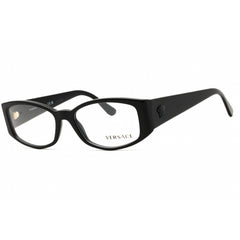 Versace Unisex Eyeglasses - Acetate Black Full Rim Rectangular Frame | 0VE3343 GB1
