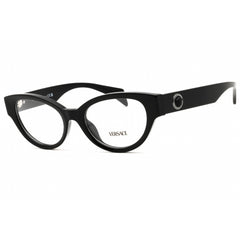 Versace Unisex Eyeglasses - Plastic Black Full Rim Cat Eye Shape Frame | 0VE3361U GB1