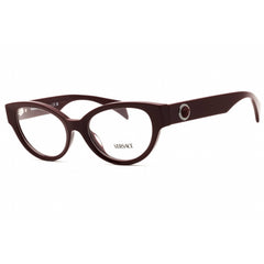 Versace Unisex Eyeglasses - Acetate Bordeaux Full Rim Cat Eye Frame | 0VE3361U 5487
