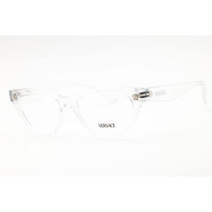 Versace Unisex Eyeglasses - Acetate Transparent Grey Cat Eye Frame | 0VE3364U 148