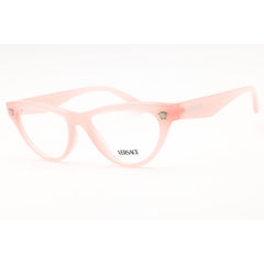 Versace Unisex Eyeglasses - Acetate Opalescent Pink Full Rim Cat Eye | 0VE3364U 5497