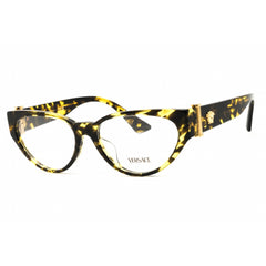 Versace Unisex Eyeglasses - Acetate Tortoise Full Rim Cat Eye Frame | 0VE3366F 5428