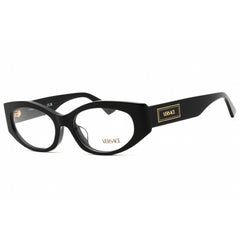 Versace Unisex Eyeglasses - Acetate Black Full Rim Cat Eye Shape Frame | 0VE3369F GB1