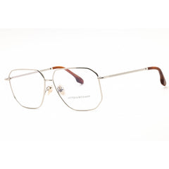 Victoria Beckham Unisex Eyeglasses - Metal Silver Full Rim Oval Frame | VB2115 040
