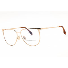 Victoria Beckham Unisex Eyeglasses - Metal Rose Gold Panthos Shape Frame | VB2121 770