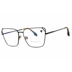 Victoria Beckham Unisex Eyeglasses - Metal Black Full Rim Cat Eye Frame | VB2126 001