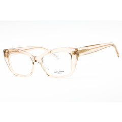 Yves Saint Laurent Unisex Eyeglasses - Acetate Nude Cat Eye Shape Frame | SL M117 004