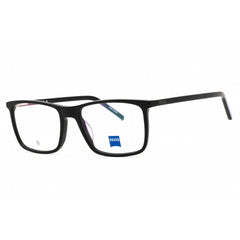 Zeiss Unisex Eyeglasses - Acetate Black Full Rim Rectangular Frame, 54mm | ZS22500 001