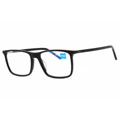 Zeiss Unisex Eyeglasses - Acetate Black Full Rim Rectangular Frame, 57mm | ZS22500 001